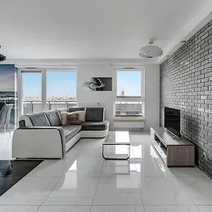Grand - Luxury On The 11th Floor With A View Of The Old Town Apartament Gdańsk